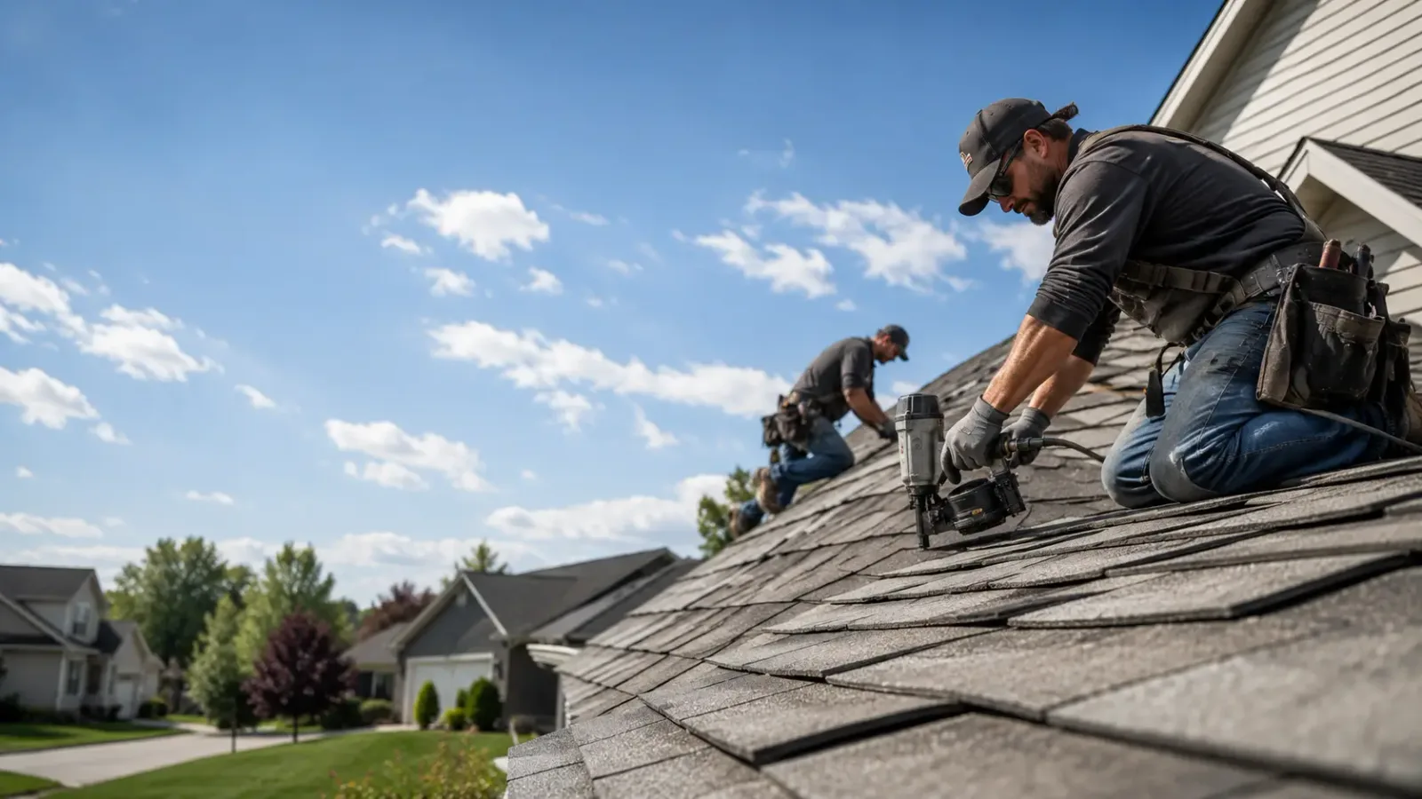 Storm Damage Roof Repair in Gracey, KY near me